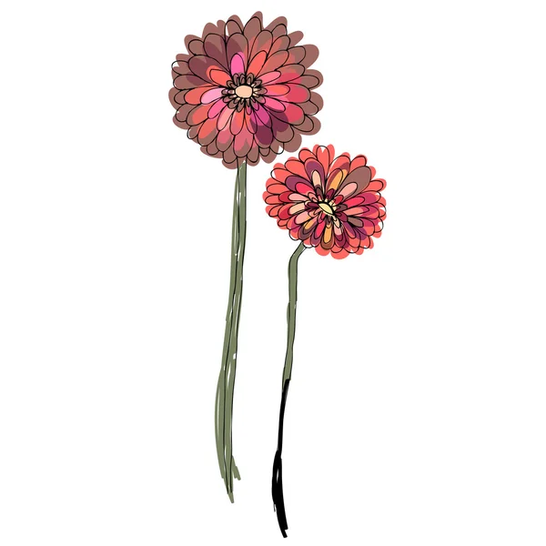 Cute flower — Stock Vector