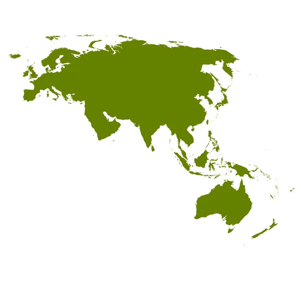 Eurasia mapa — Vector de stock