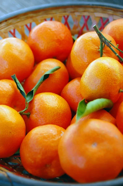 Sweet fresh clementines — Stock Photo, Image