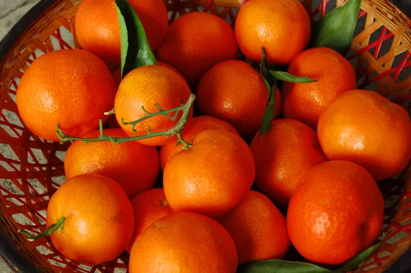 Sweet fresh clementines — Stock Photo, Image