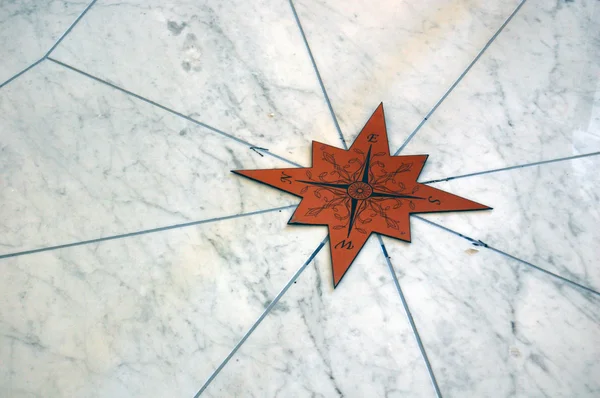 Starožitné wind rose symbol — Stock fotografie