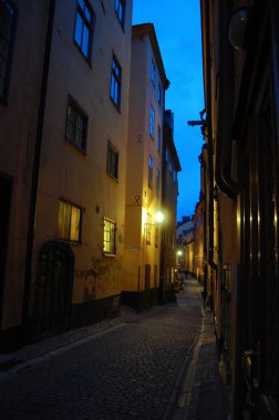 gece sokak görünümü