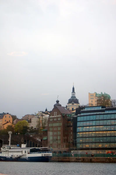 Vue sur la rue de Stockholm — Photo