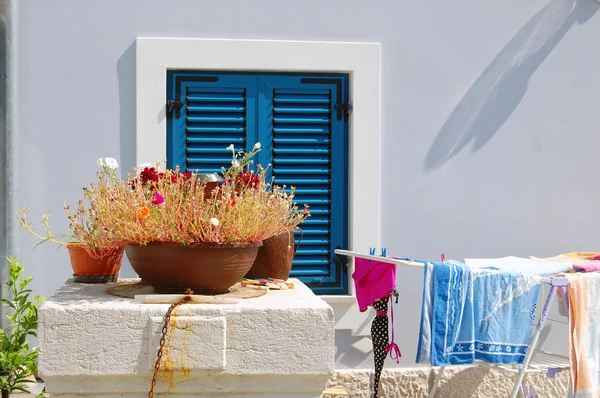 Hermosa fachada de edificios — Foto de Stock