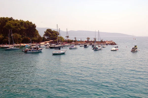 Schöner Sommer-Blick auf das adriatische Meer — Stockfoto