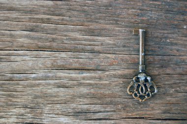 Old vintage key clipart