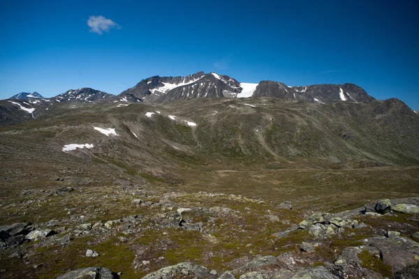 Besseggen Ridge i Jotunheimen nasjonalpark – stockfoto