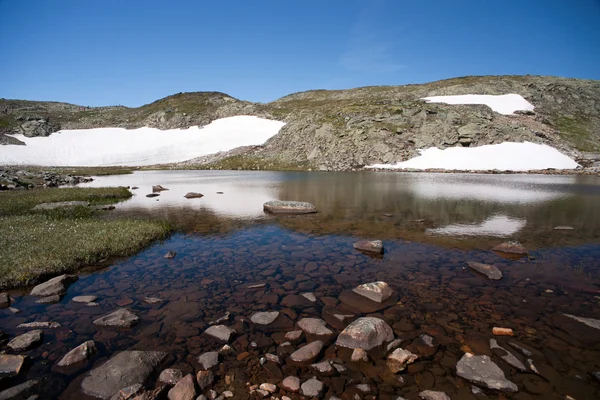 Besseggen ridge jotunheimen Milli Park, Norveç — Stok fotoğraf