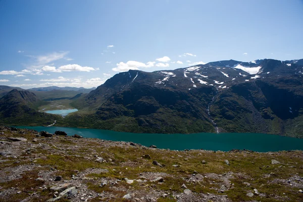 Besseggen Ridge in Jotunheimen National Park, Noruega — Fotografia de Stock