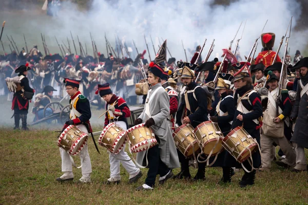 TVAROZNA, CZECH REPUBLIC - NOVEMBER 29, 2014: History fan in mil