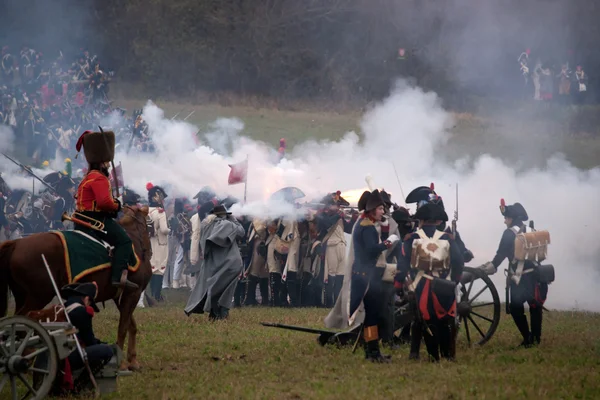 TVAROZNA, CZECH REPUBLIC - NOVEMBER 29, 2014: History fan in mil — Zdjęcie stockowe