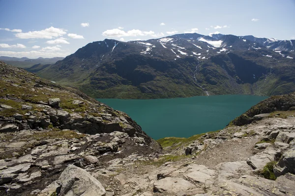 Besseggen ridge jotunheimen Milli Park, Norveç — Stok fotoğraf