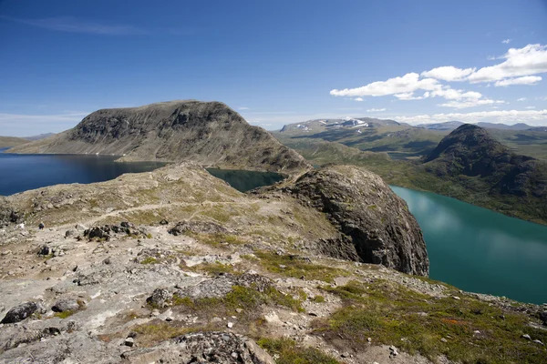 Besseggen Ridge in Jotunheimen National Park, Noruega — Fotografia de Stock