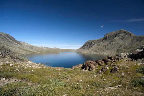 Besseggen ridge jotunheimen Milli Park, Norveç — Stok fotoğraf