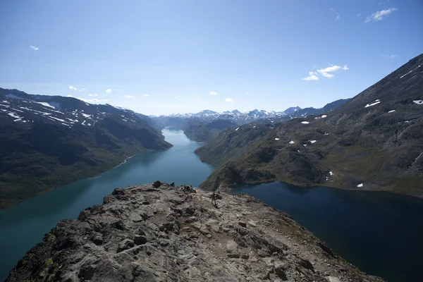 Besseggen Ridge in Jotunheimen National Park, Norway — Stock Photo, Image