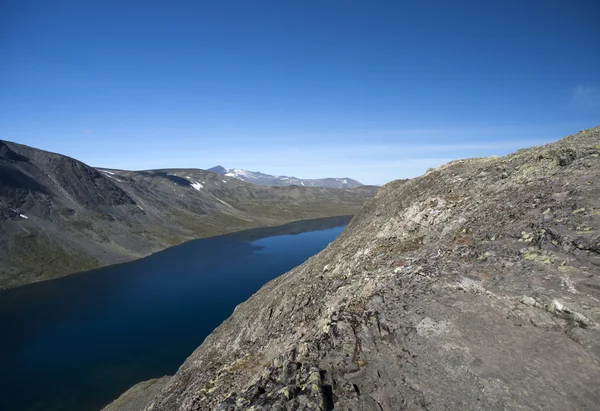 Besseggen ridge jotunheimen Milli Park, Norveç — Stok fotoğraf