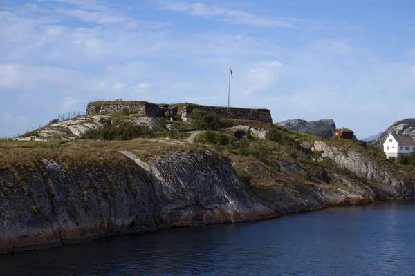 Bremnes Fortress, Bodo, Norway — Stock Photo, Image