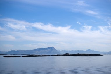 Siluet sis, Norveç Lofoten Adaları