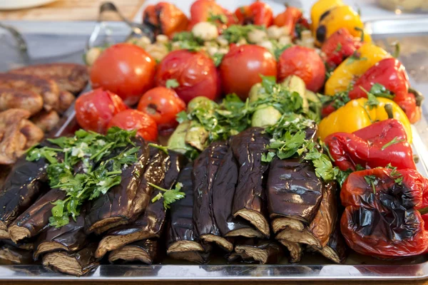 Farklı sebze ızgara