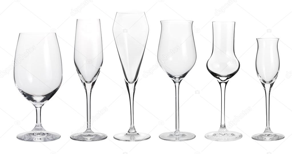 Collection of wineglasses