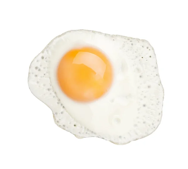 Fried egg isolated — Stock Photo, Image
