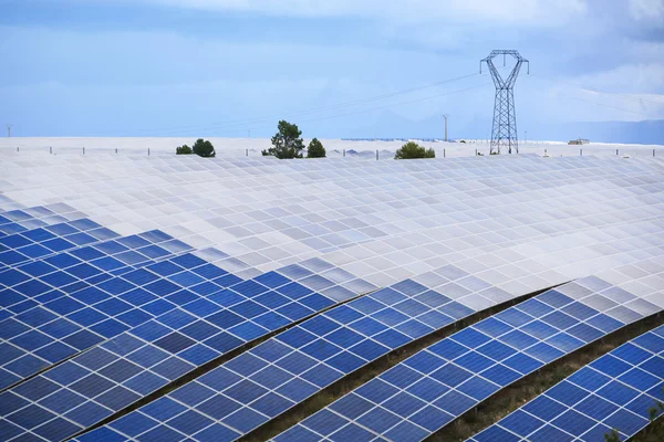 Solar power plant — Stock Photo, Image