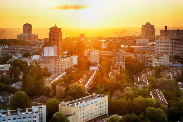 Ochtend stad — Stockfoto