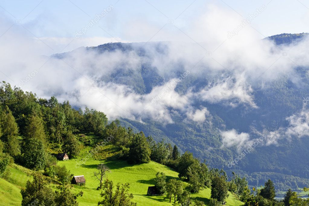 Scene in the Julian Alps