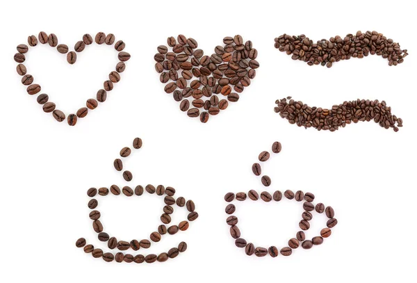 Set de iconos de café —  Fotos de Stock