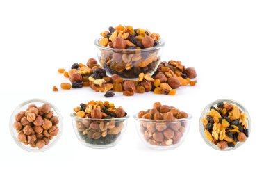 Fındık ve kuru üzüm seti