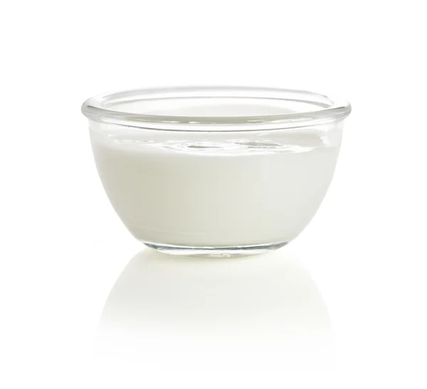 Fehér joghurt — Stock Fotó