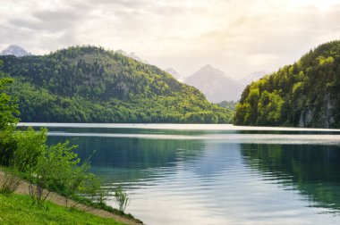 Mounain göl manzara