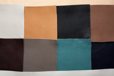 farklı renk deri yamalari