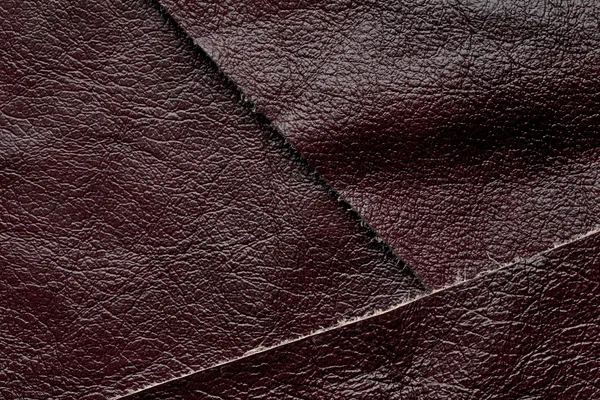 Genuine leather flap Stock Picture