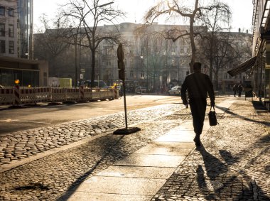 Daybreak insanlarda Berlin  