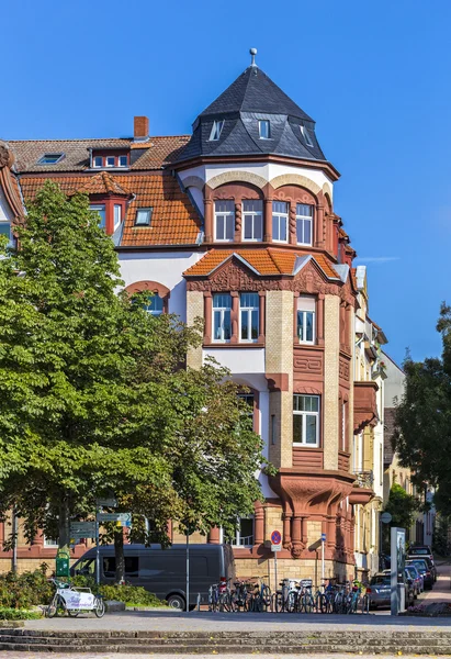 Ett gammalt hus i den staden Heidelberg — Stockfoto