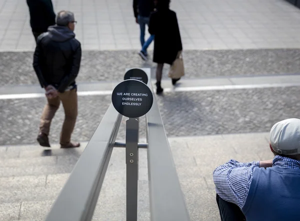 Publicidad e ideas creativas en un centro comercial —  Fotos de Stock