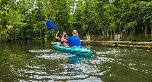 Tekne ve Kano Spreewald Almanya'da seyahat ile