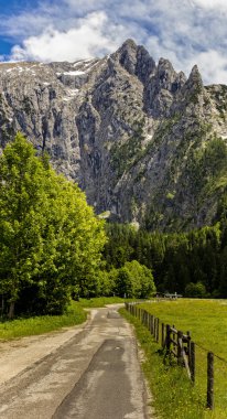 dağlar ve Bavyera Berchtesgaden dağda