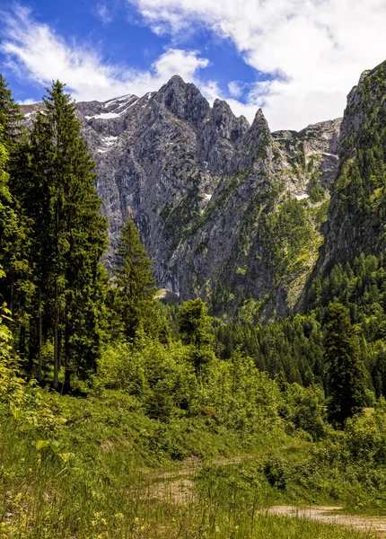Montañas y montañas en Berchtesgaden en Baviera —  Fotos de Stock