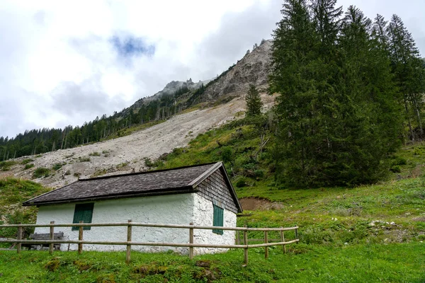 Fjällstuga Vilsalpsee Tyrolen — Stockfoto