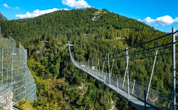 179 Лінія Підвісного Моста Рейтте Тіролі Австрія — стокове фото