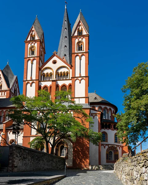 Limburg Der Lahn Katedrális Hesse Németország — Stock Fotó