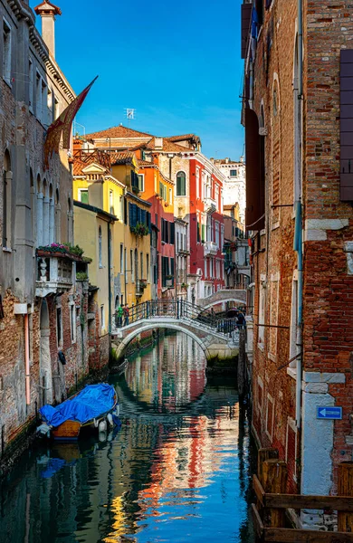 Impressions Touristes Dans Ville Lagunaire Venise Italie — Photo