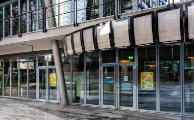 2021 baharındaki tecrit sırasında kapalı sinema merkezi