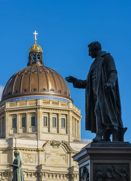 New Dome Restored City Palace Berlin — Stock Photo, Image