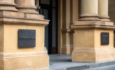 Frankfurt Borsası binası.