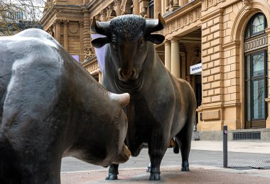 Frankfurt Borsası binası.