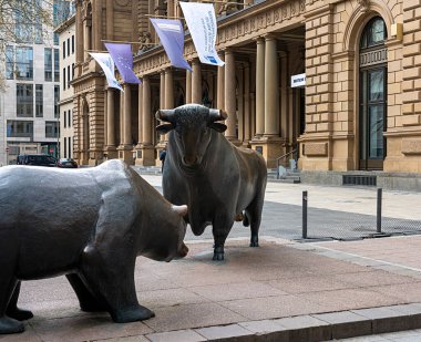 Frankfurt Borsası binası.