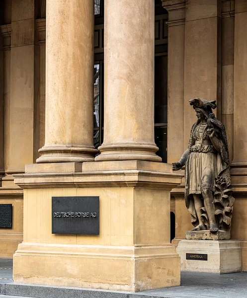 Edifício Bolsa Valores Frankfurt — Fotografia de Stock